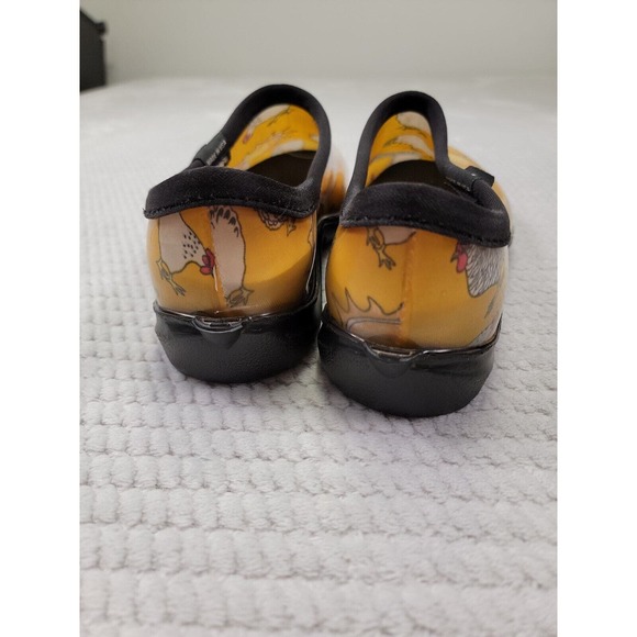 Sloggers Garden Clog Womens Rooster Chicken Hen Waterproof Slip Ons 10 - Picture 4 of 9